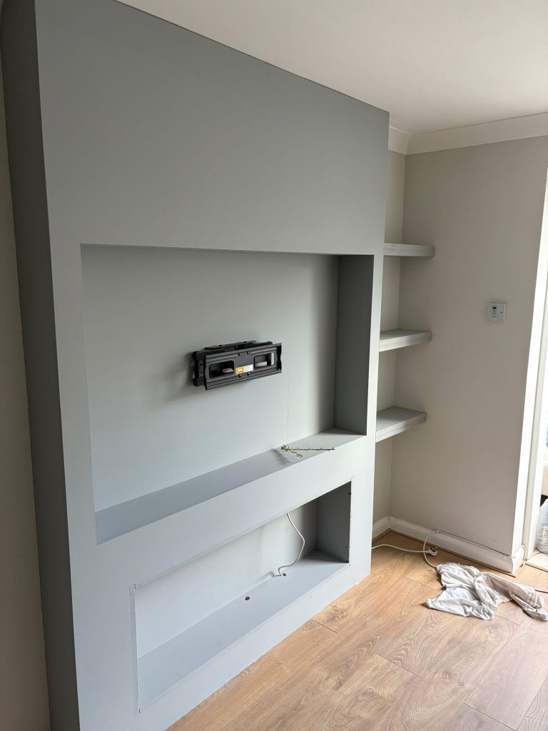 Kitchen and tv unit